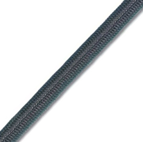 Cime corda elastica marina nera mm.8